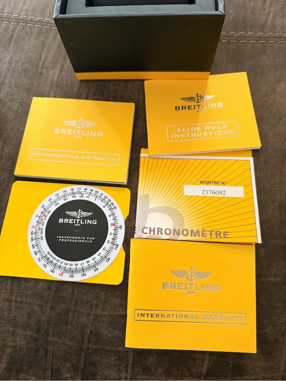 🔥 BREITLING CHRONOSPACE AUTOMATIC – REF. A23360 – BOX & PAPERS 🔥
